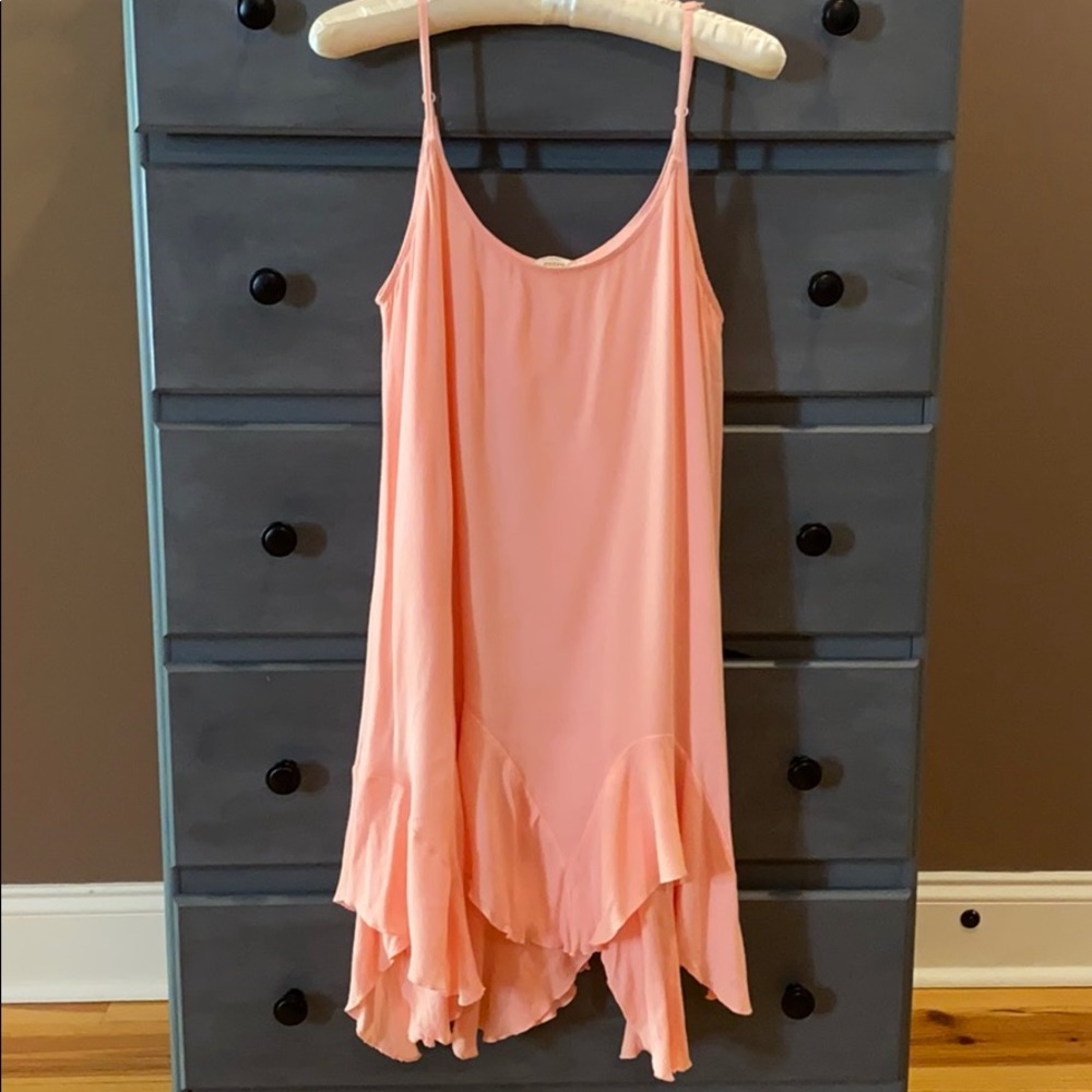 Peach sundress